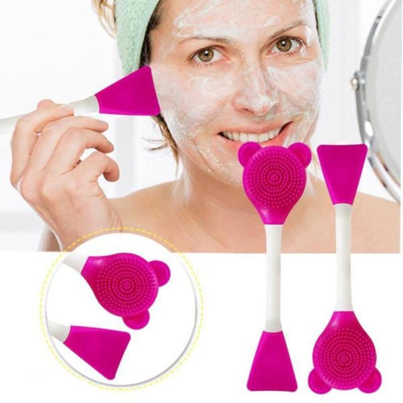 Silicone Facial Cleansing Brush – Gentle Deep Clean Skin Tool