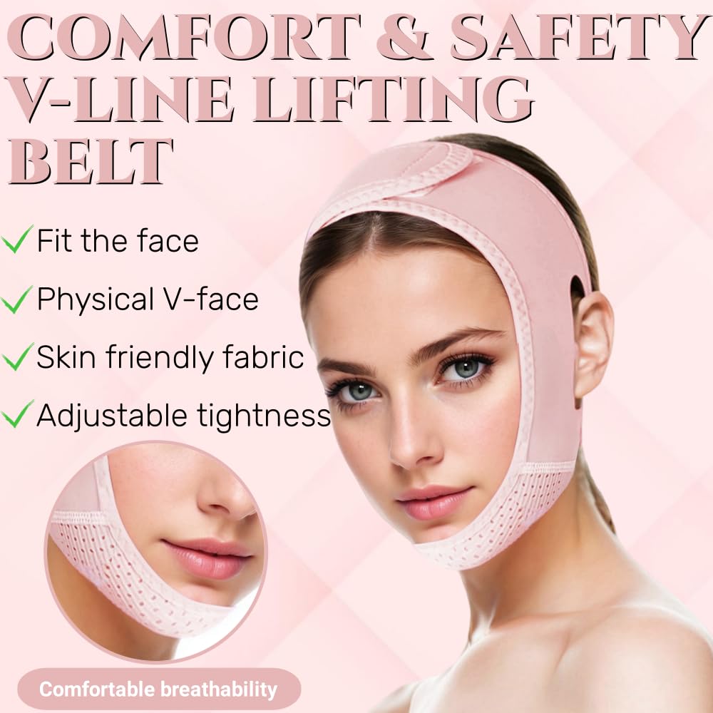Facial Support Lifting Band – Contouring & Skin Care Wrap