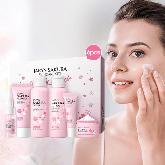 Sakura Facial Skincare Kit – Hydrating & Radiance-Boosting Routine Set