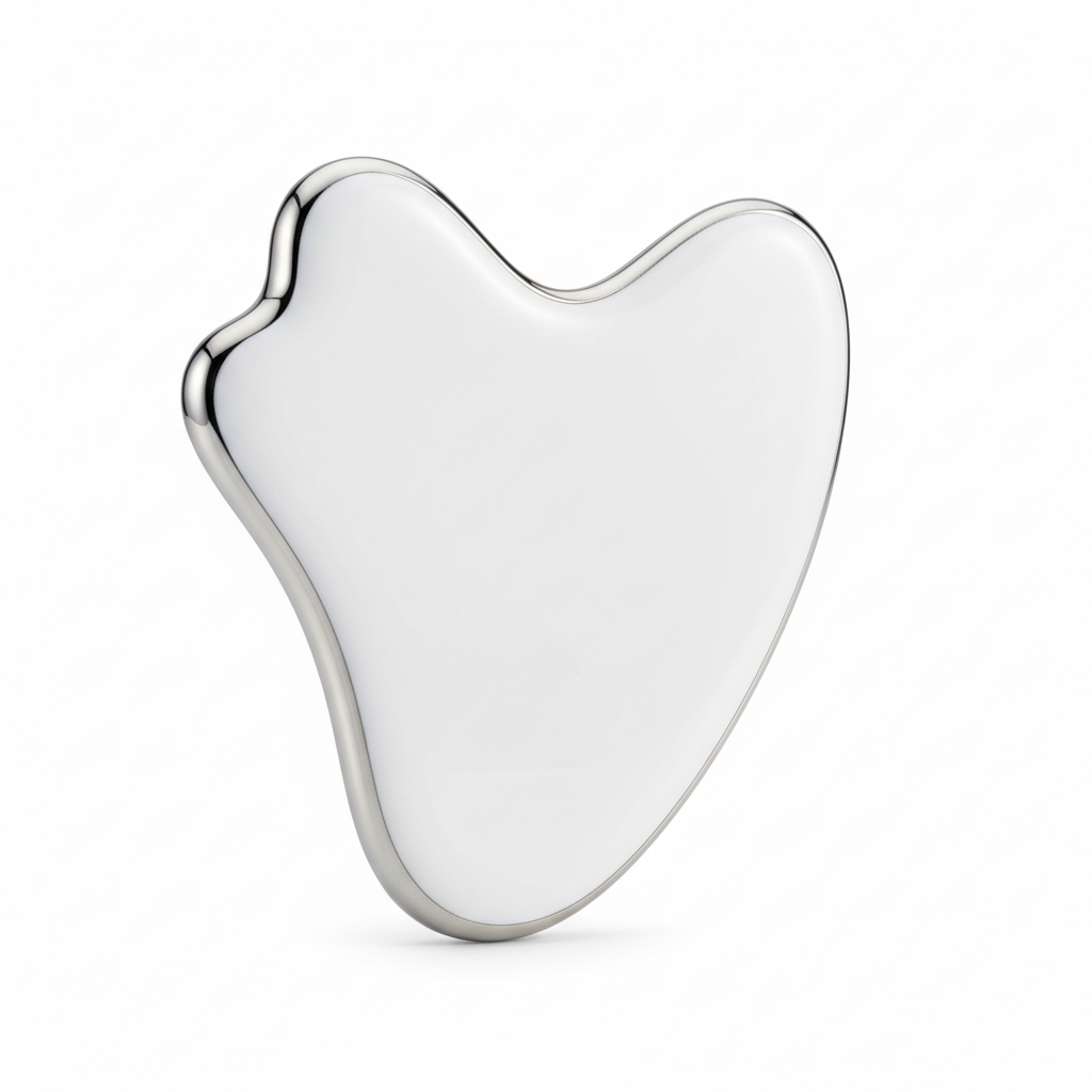 Stainless Steel Gua Sha Tool – Facial Massage & Skin Care Sculpting Tool