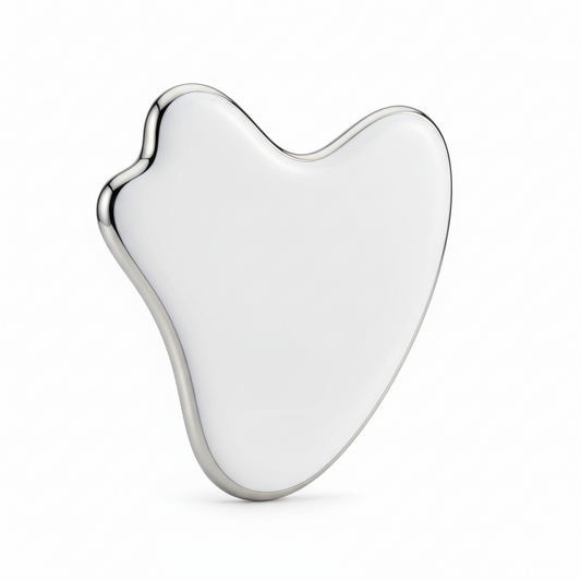 Stainless Steel Gua Sha Tool – Facial Massage & Skin Care Sculpting Tool