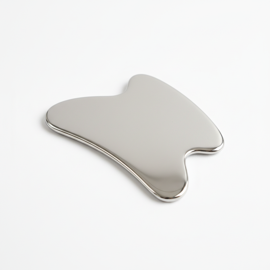 Stainless Steel Gua Sha Tool – Facial Massage & Skin Care Sculpting Tool