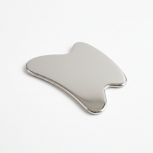 Stainless Steel Gua Sha Tool – Facial Massage & Skin Care Sculpting Tool